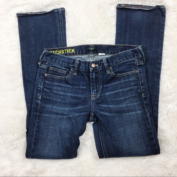 J. Crew Denim - J. Crew Dark Wash Matchstick Straight Leg Jeans